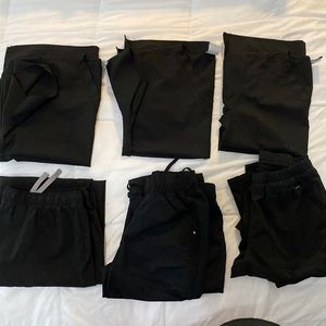 Black scrub lot 3 outfits